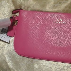NWT Coach Crossbody Bag Bright Pink